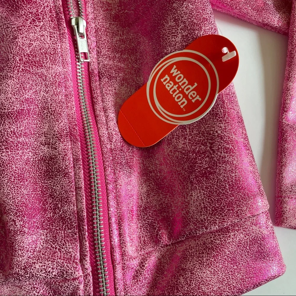 wonder nation pink ribbed